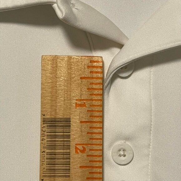 Under Armour Golf Polo Mens XL HeatGear Loose White Athletic Golf Shirt Preppy - Picture 13 of 15